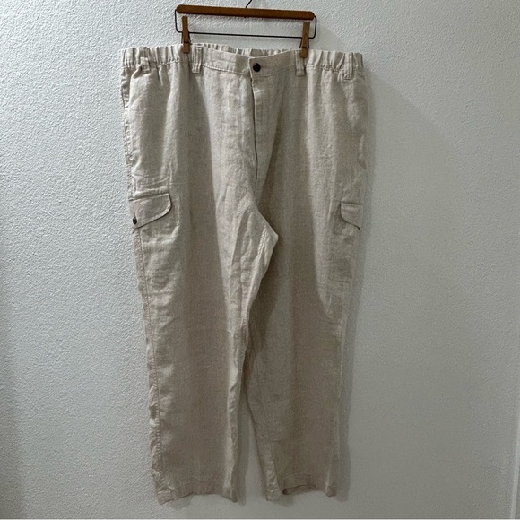 Caribbean Pants Caribbean Cargo Draw String Linen Pants Poshmark
